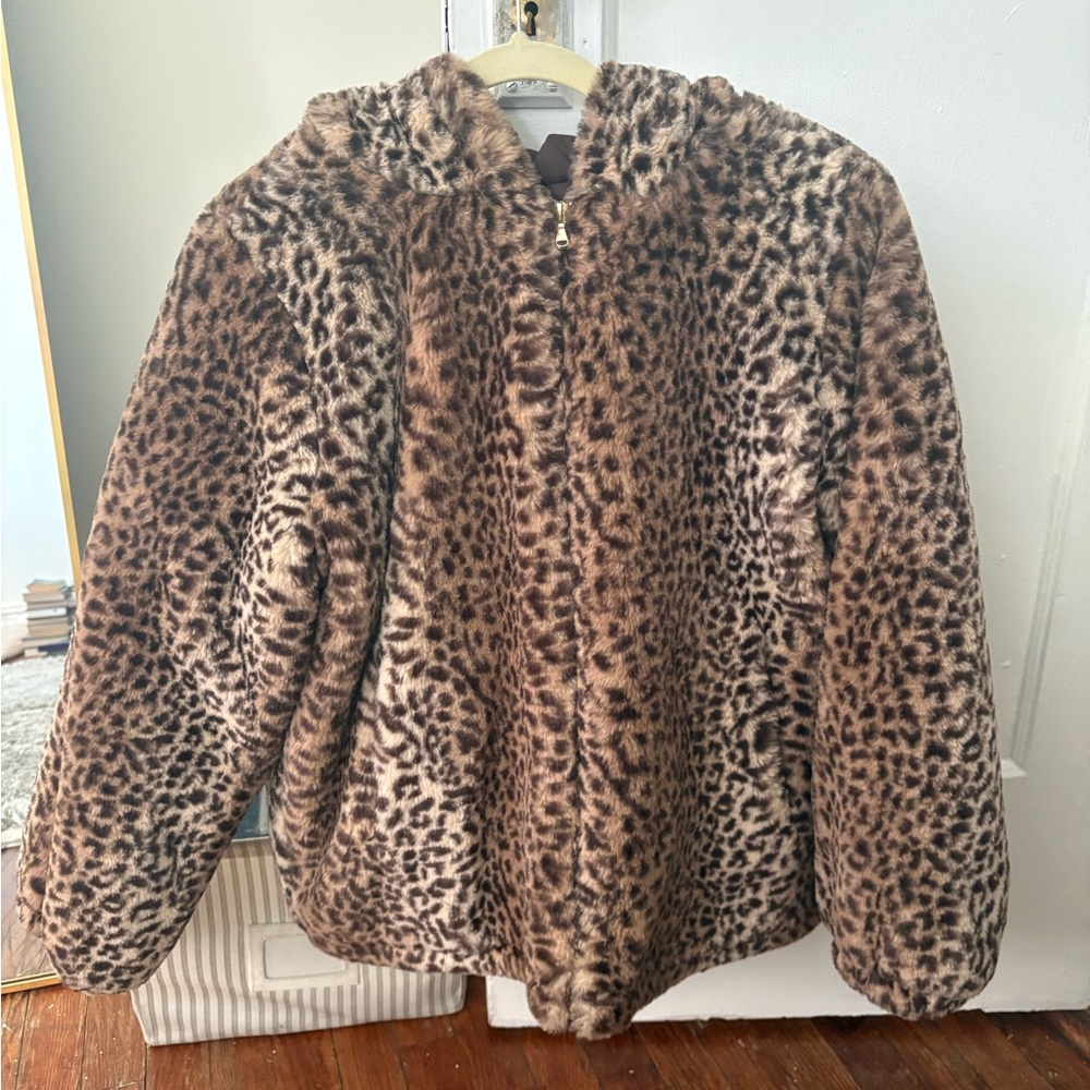 Leopard Print Jacket - image 1